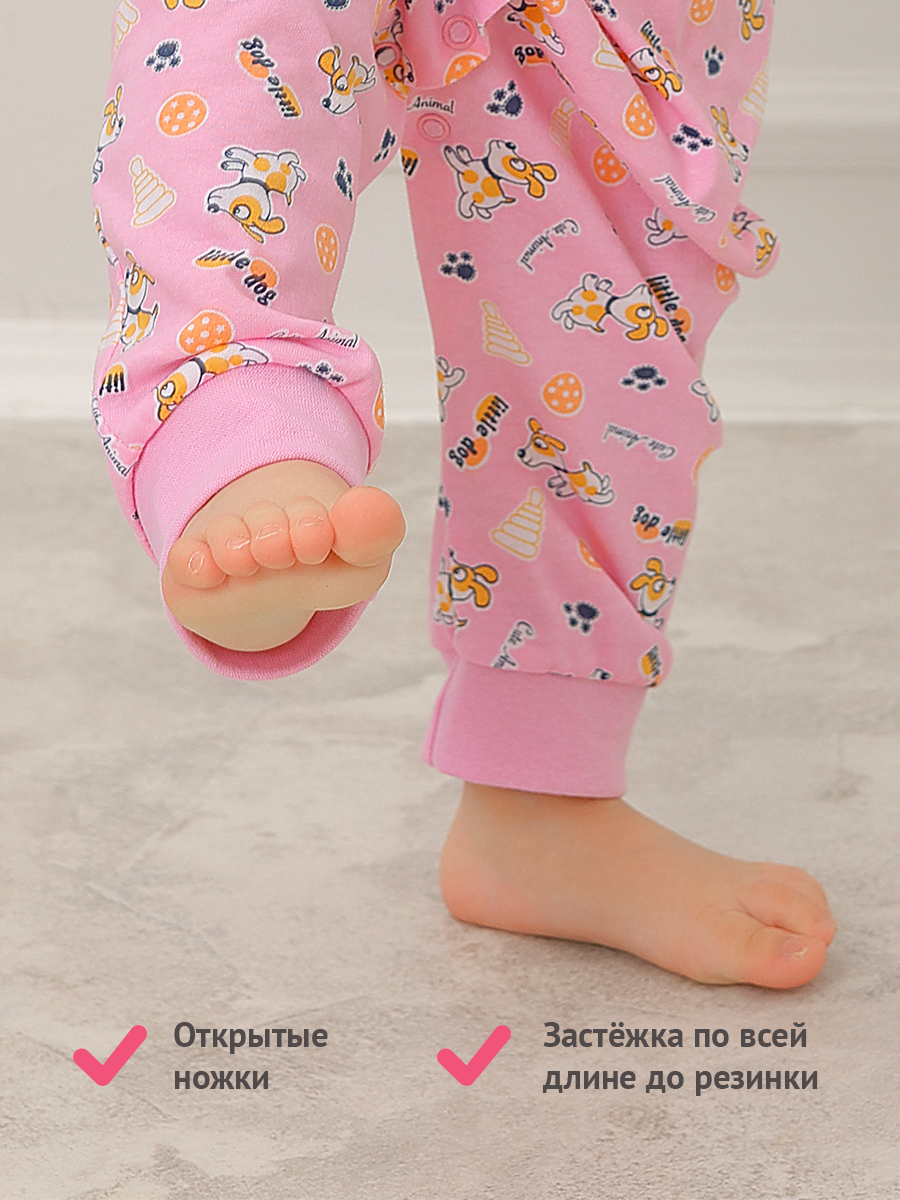 Комбинезон YOULALA 01921001-пес-роз-чк - фото 4