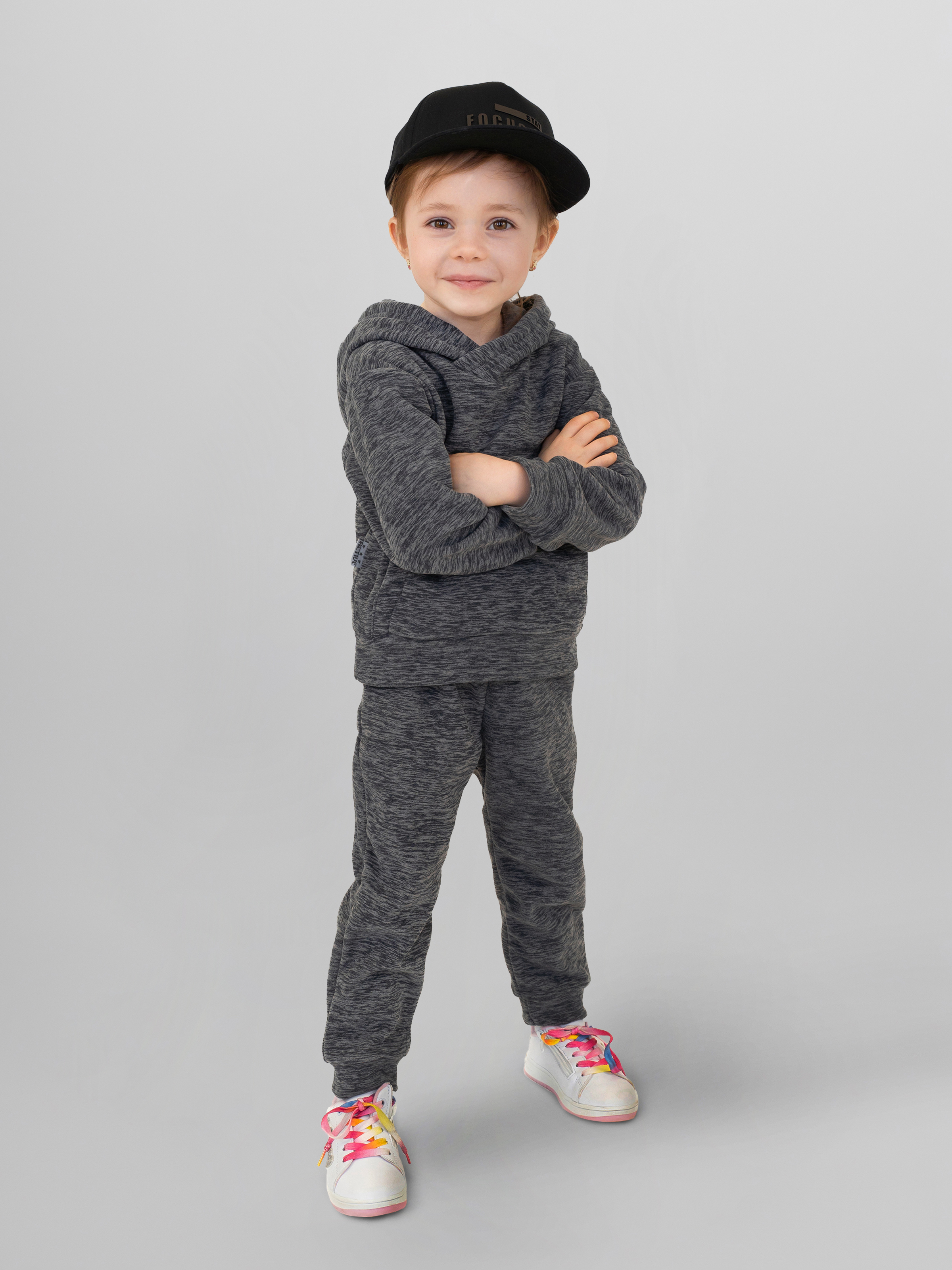 Костюм Утенок 7043дкт т.серый - фото 11