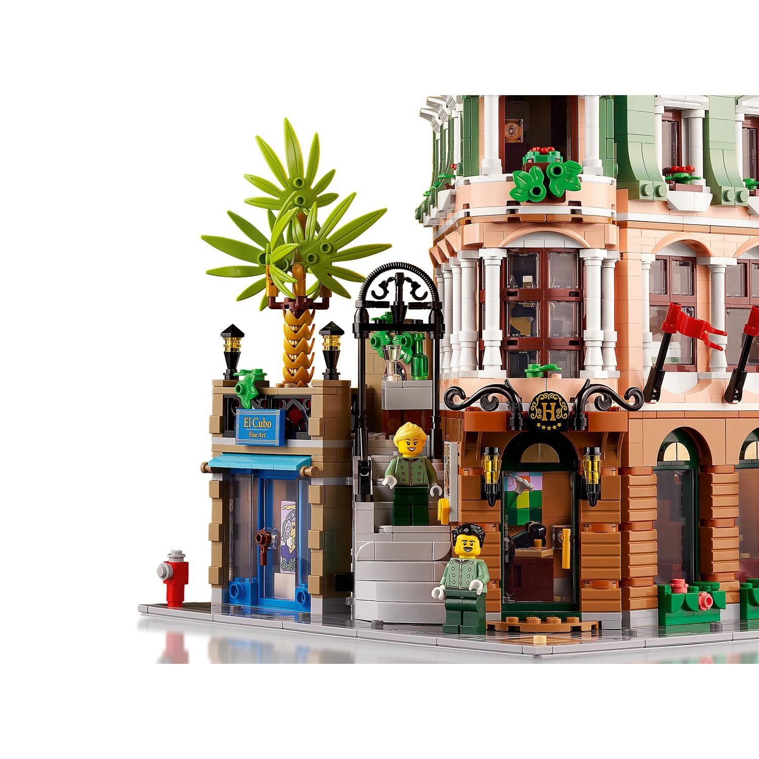 Конструктор LEGO Icons Бутик-отель блочный - фото 3