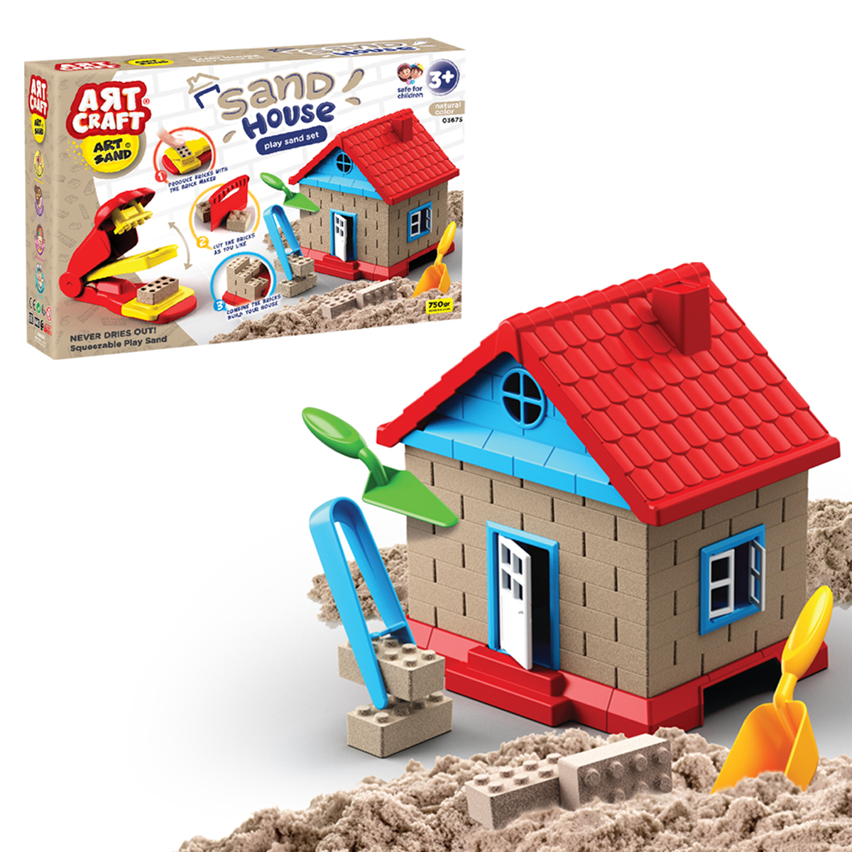Кинетический песок ART SAND - фото 2