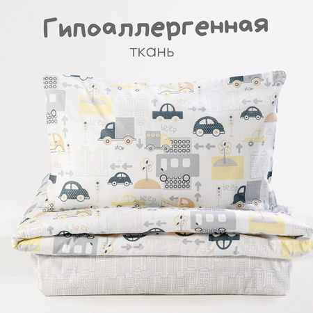 Детское постельное белье Ночь Нежна Трафик ясли наволочка 40х60 см