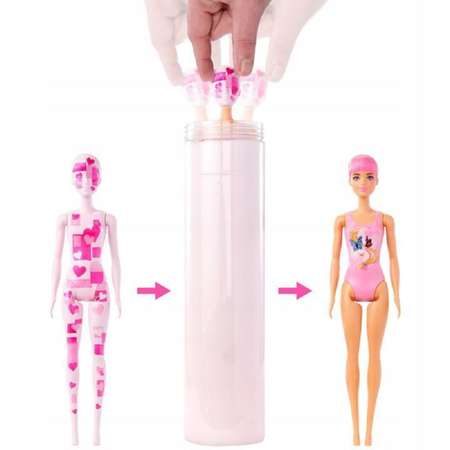 Кукла модельная Barbie Color Reveal