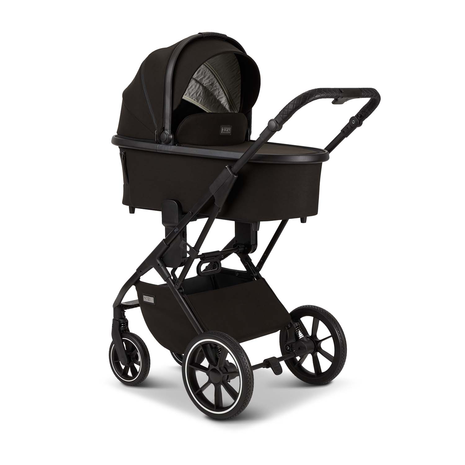 Коляска 2в1 Moon Piu Black - фото 7