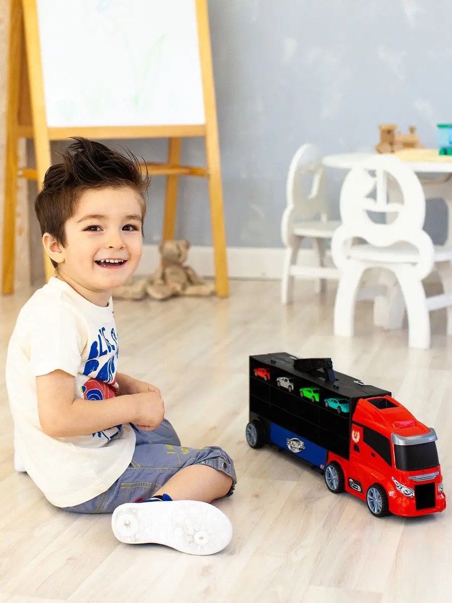 Автовоз Givito Мой город с тоннелем G205-012 - фото 5