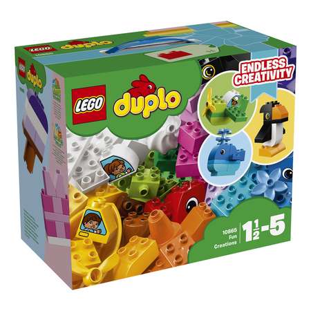 Конструктор LEGO DUPLO Весёлые кубики блочный