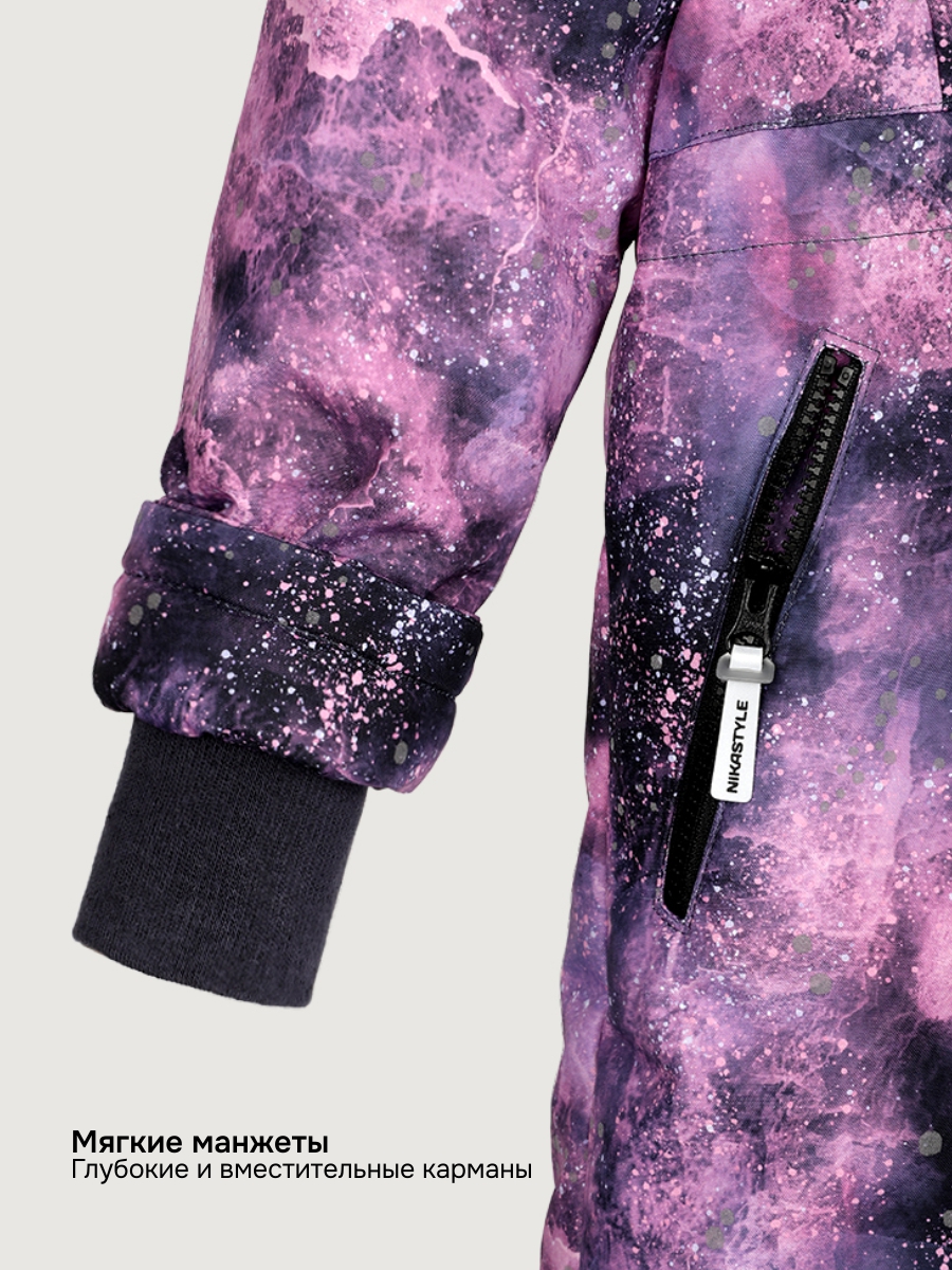 Пальто NIKASTYLE 6з4825 сухая роза - фото 7