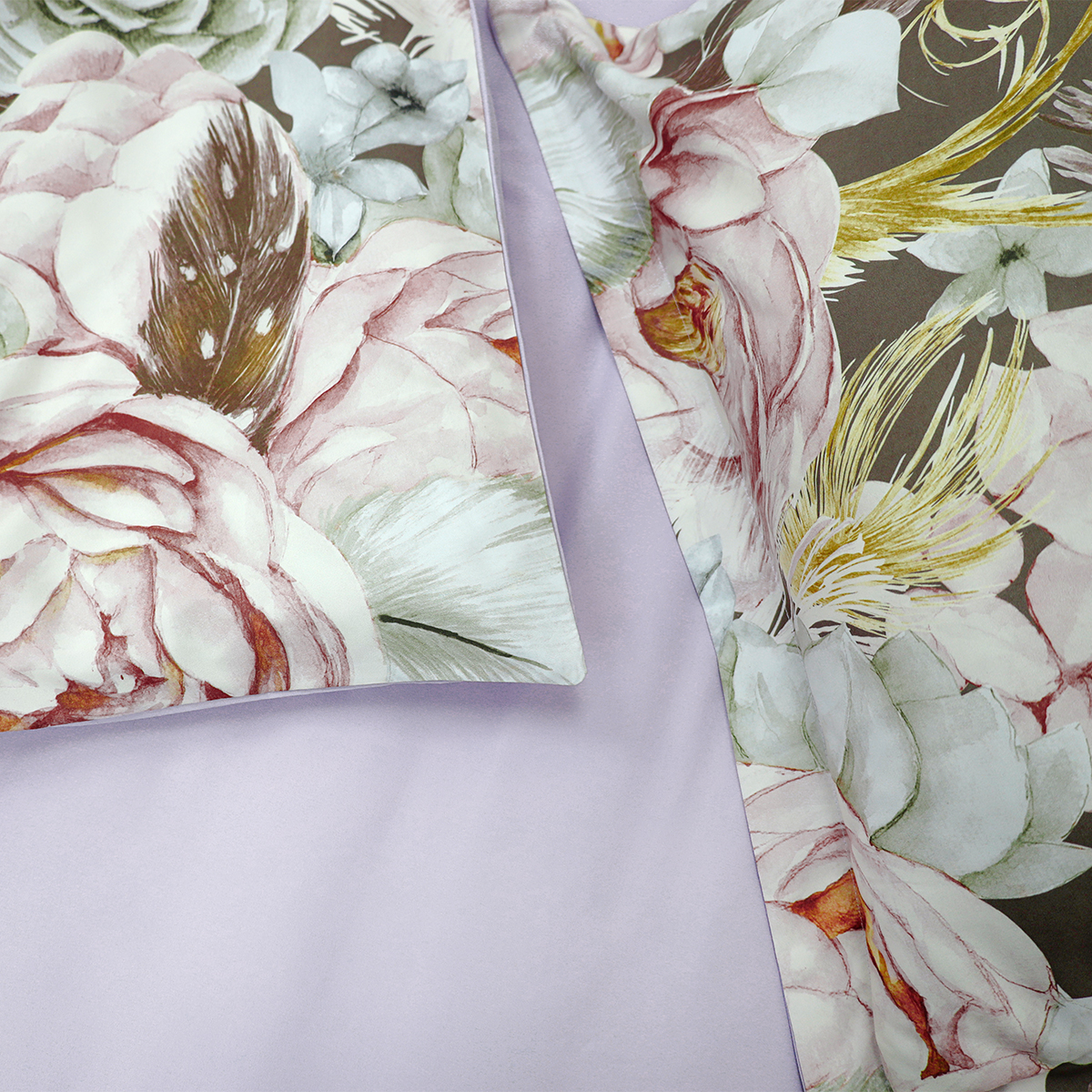 Комплект постельного белья MCotton Рояна двуспальный 4 предм. - фото 8