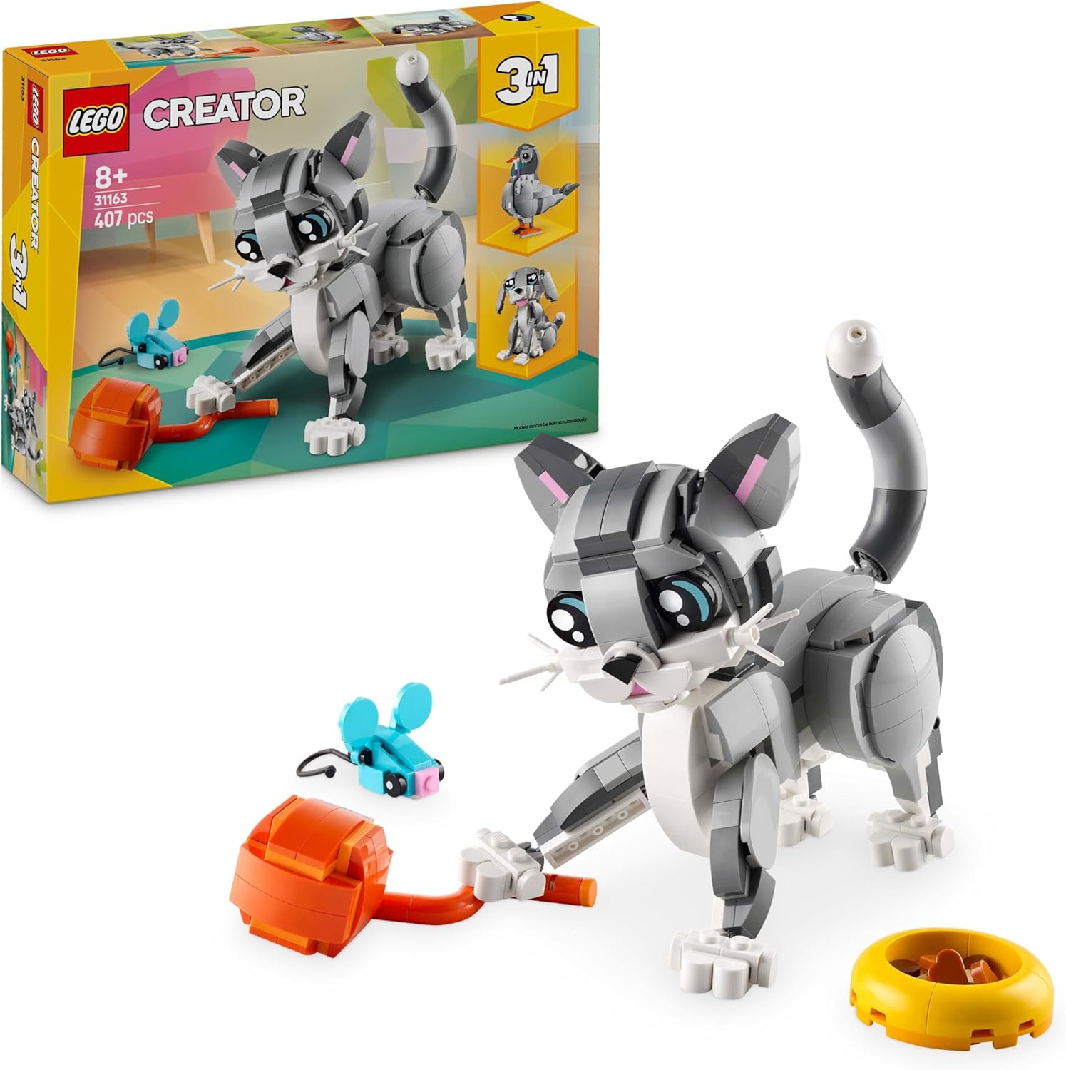Конструктор LEGO Creator Игривый котенок 407 дет. - фото 1