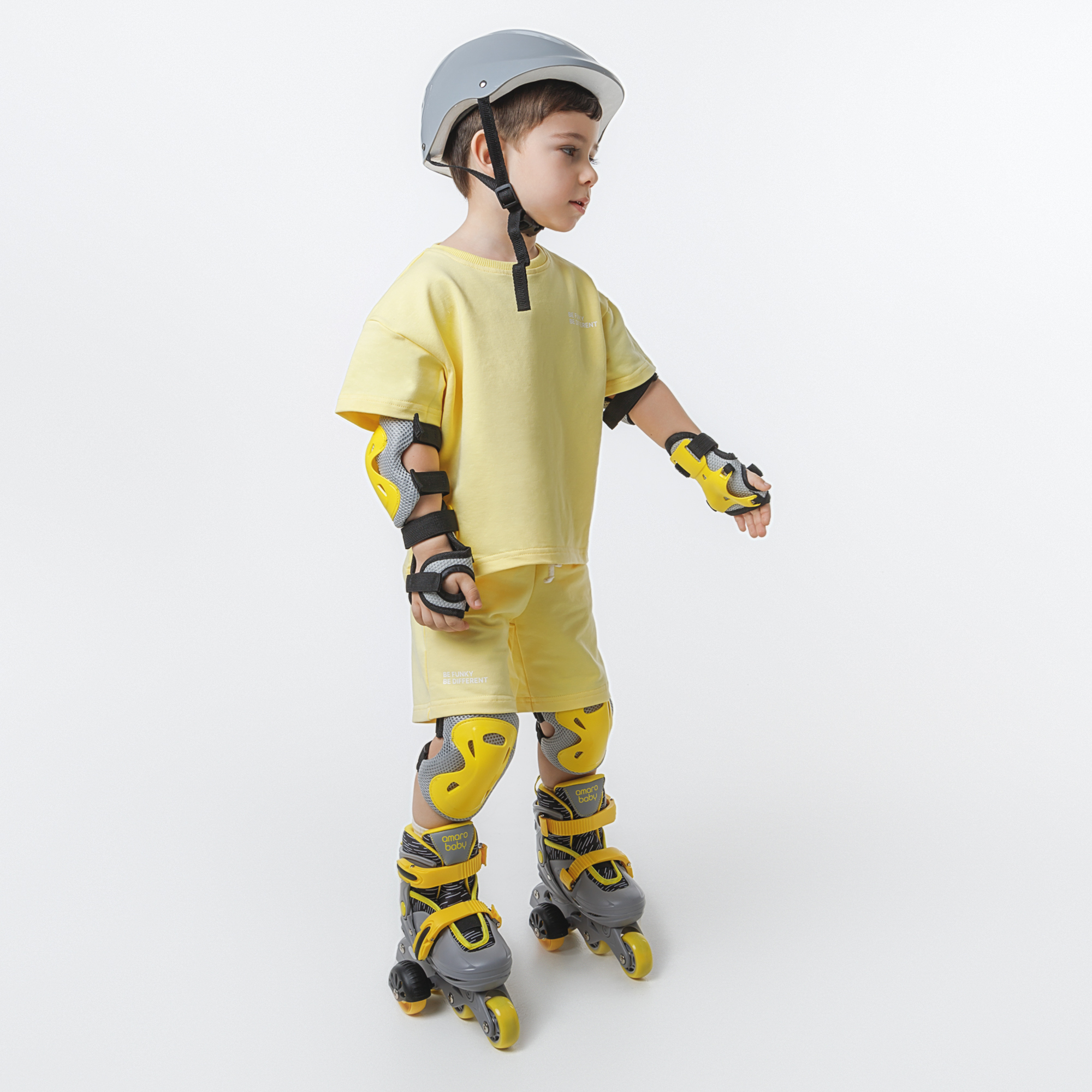 Роликовые коньки Amarobaby 33-36 - фото 16