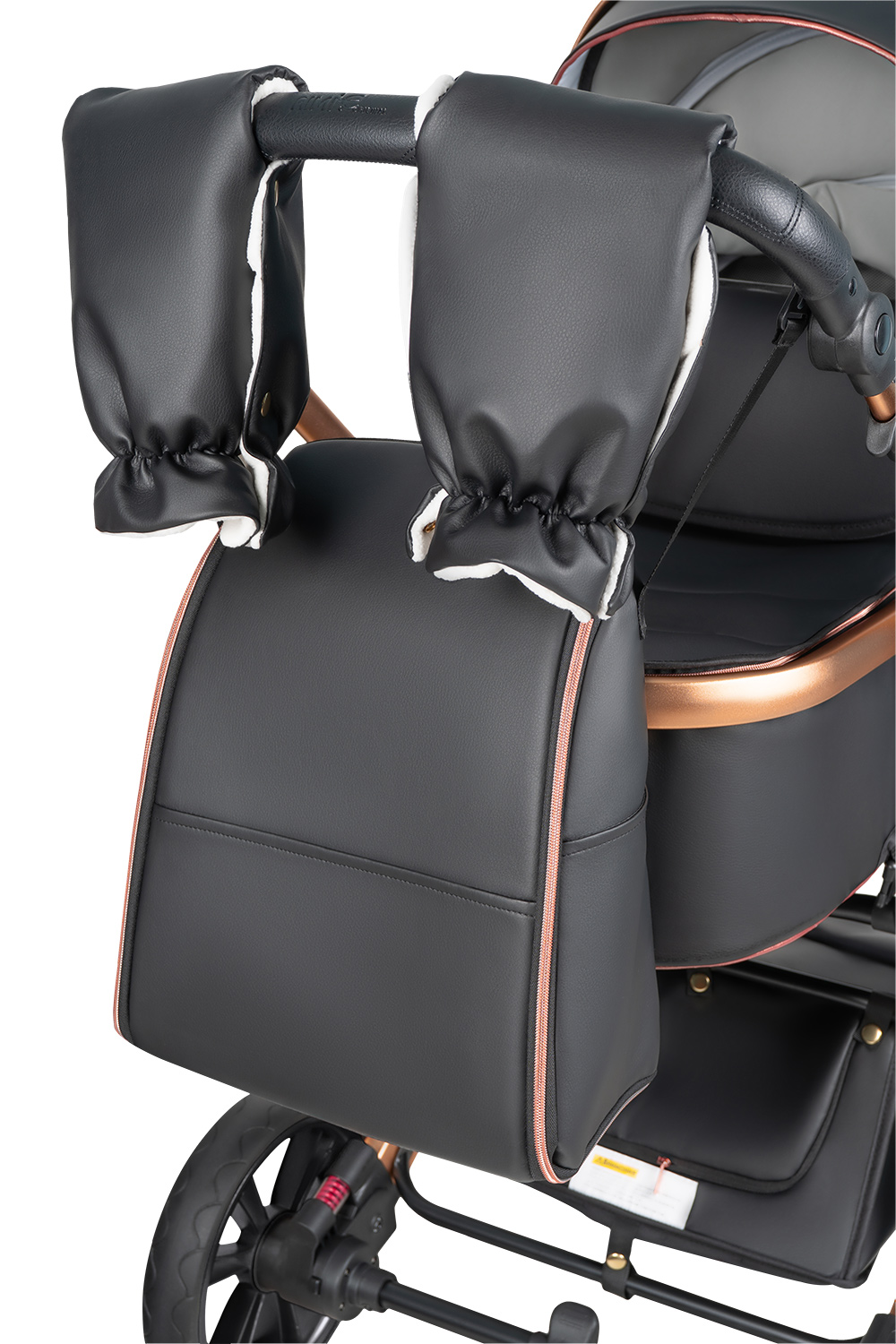 Коляска трансформер Aimile Adventurer черный - фото 22