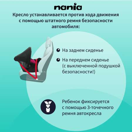 Автокресло Nania Beone Berry 0 (0 -13 кг)