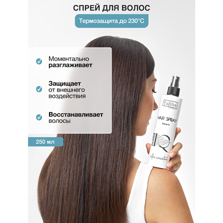 Спрей для волос увлажняющий Tashe Professional термозащита и блеск 250 мл