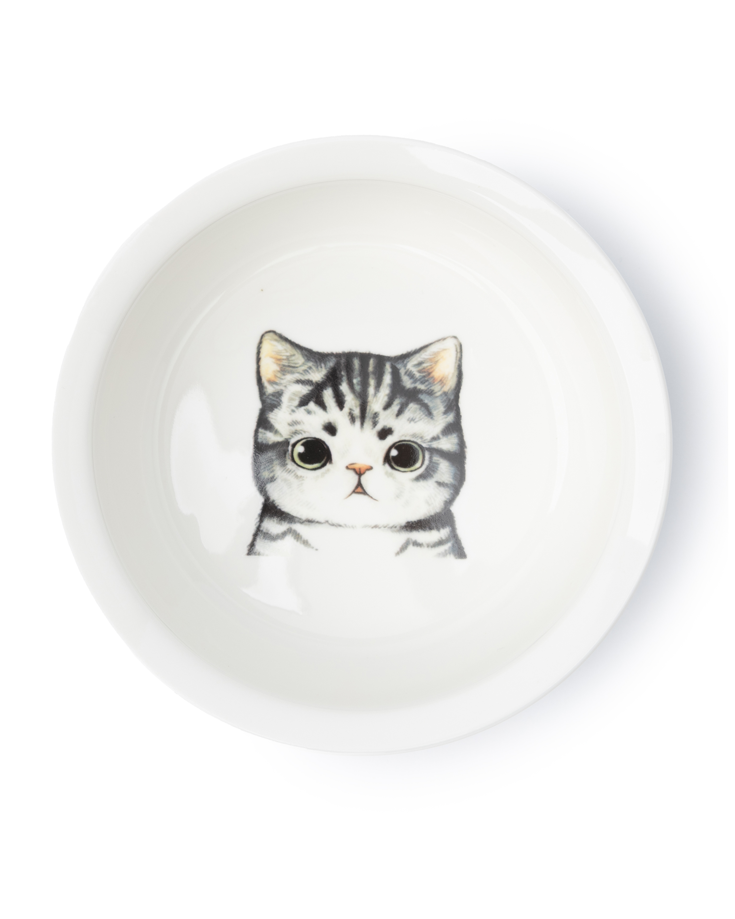 Миска для животного Barbaks керамическая Кот 380мл - фото 1