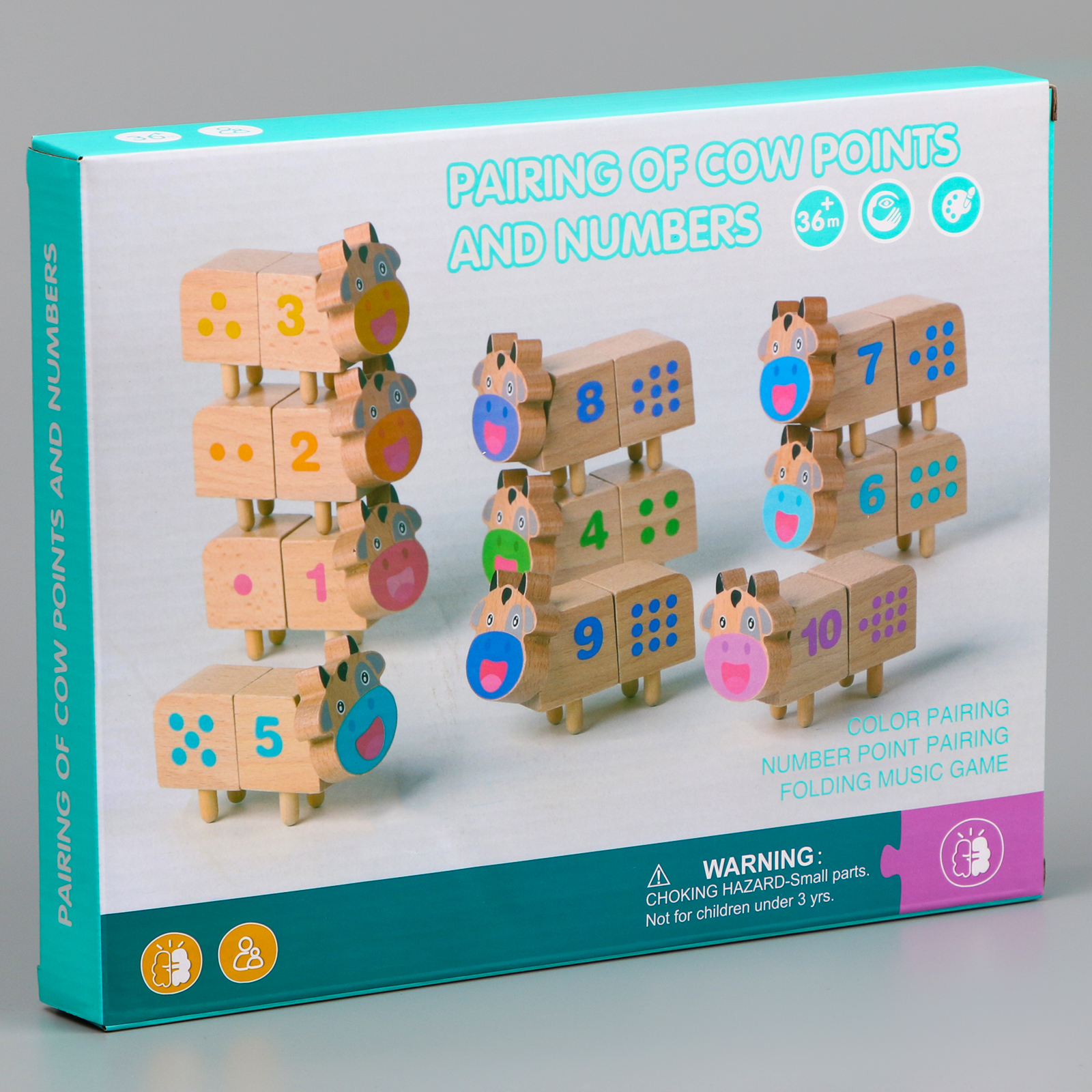 Настольная игра Sima-Land Коровки Учимся считать - фото 10