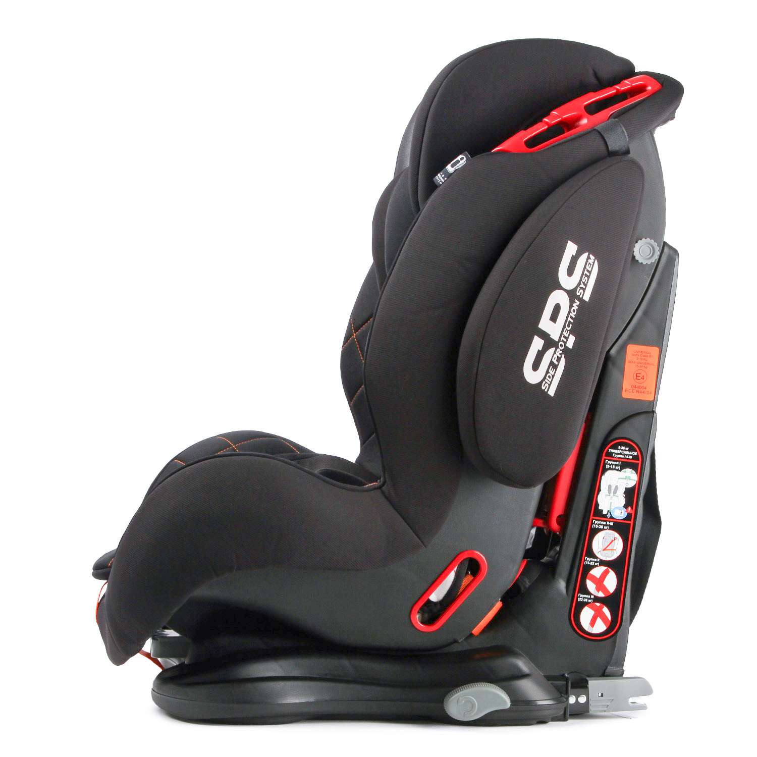 Автокресло Olsson Voyager Fix Black Sport Isofix 1/2/3 (9-36 кг) - фото 11