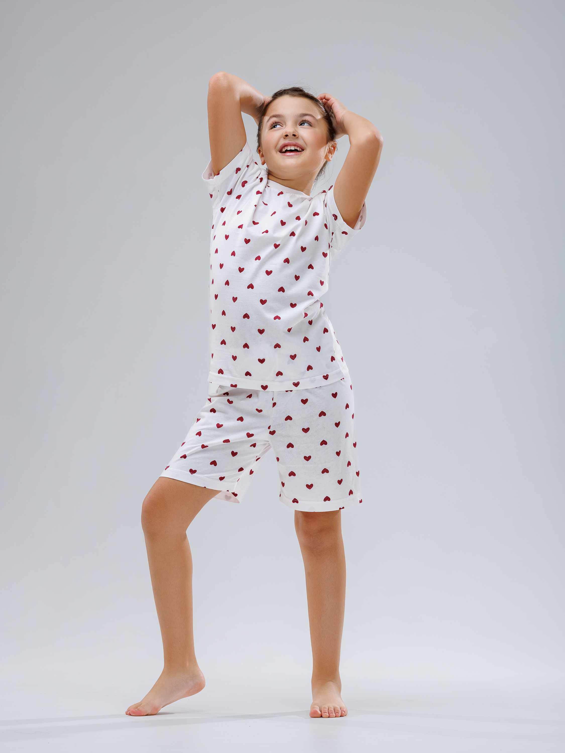 Пижама Babycollection pjm003/sph/k1/016/p2*dмолочный,бордовый - фото 11