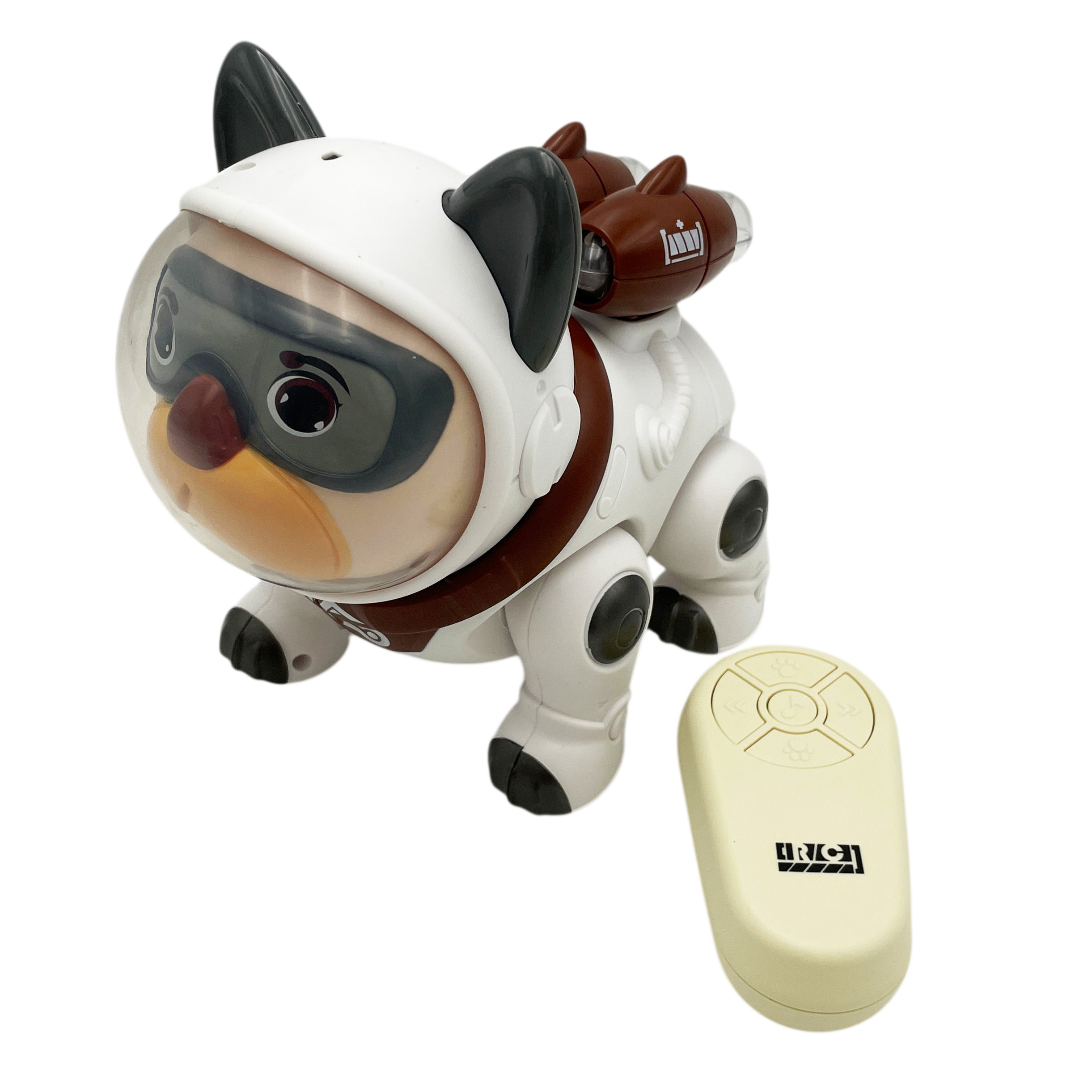 Собака РУ LANSI WORLD Космонавт интерактивная - фото 3