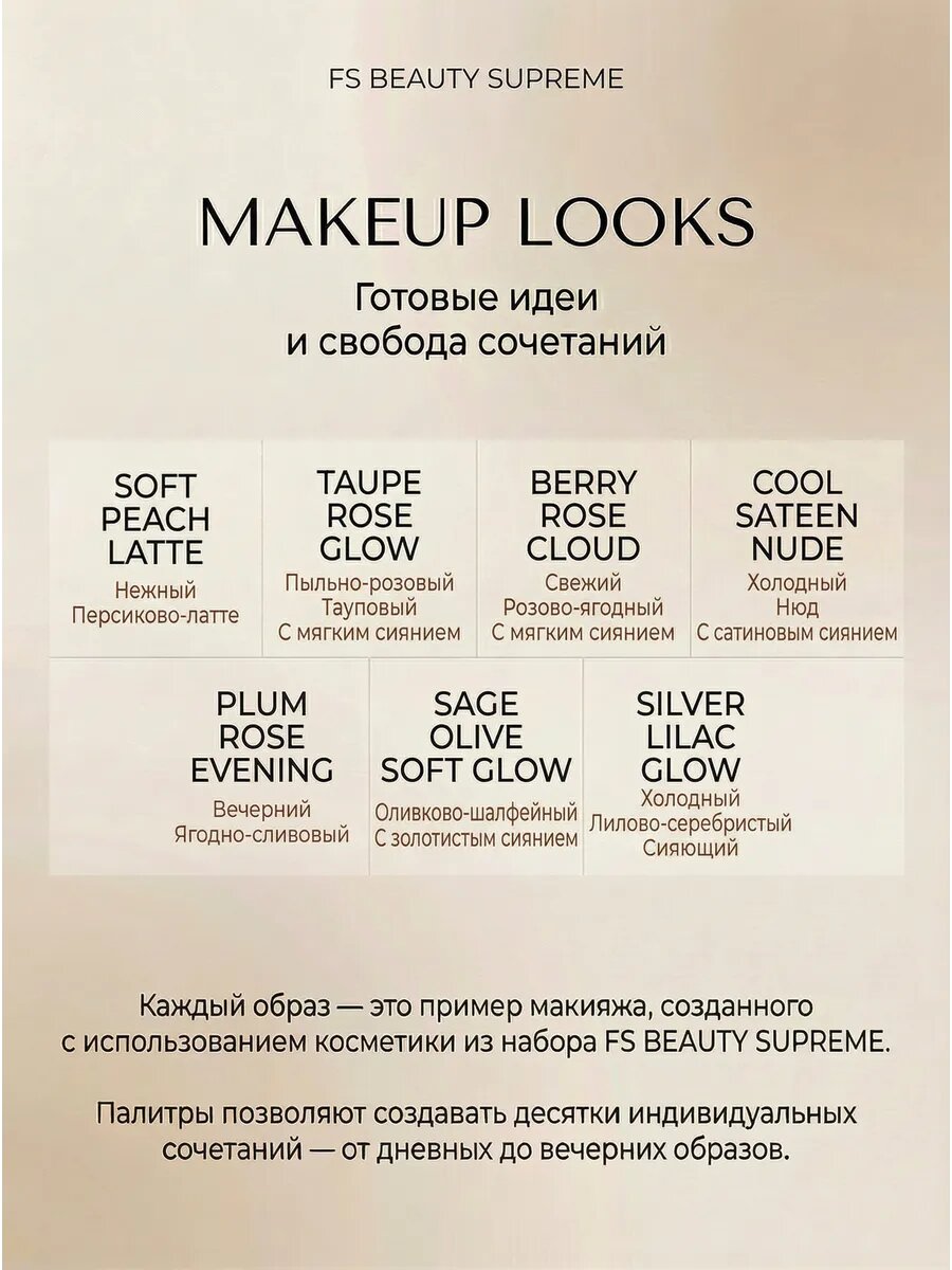 Подарочный набор декортивной косметики FS Beauty De Lux - фото 8