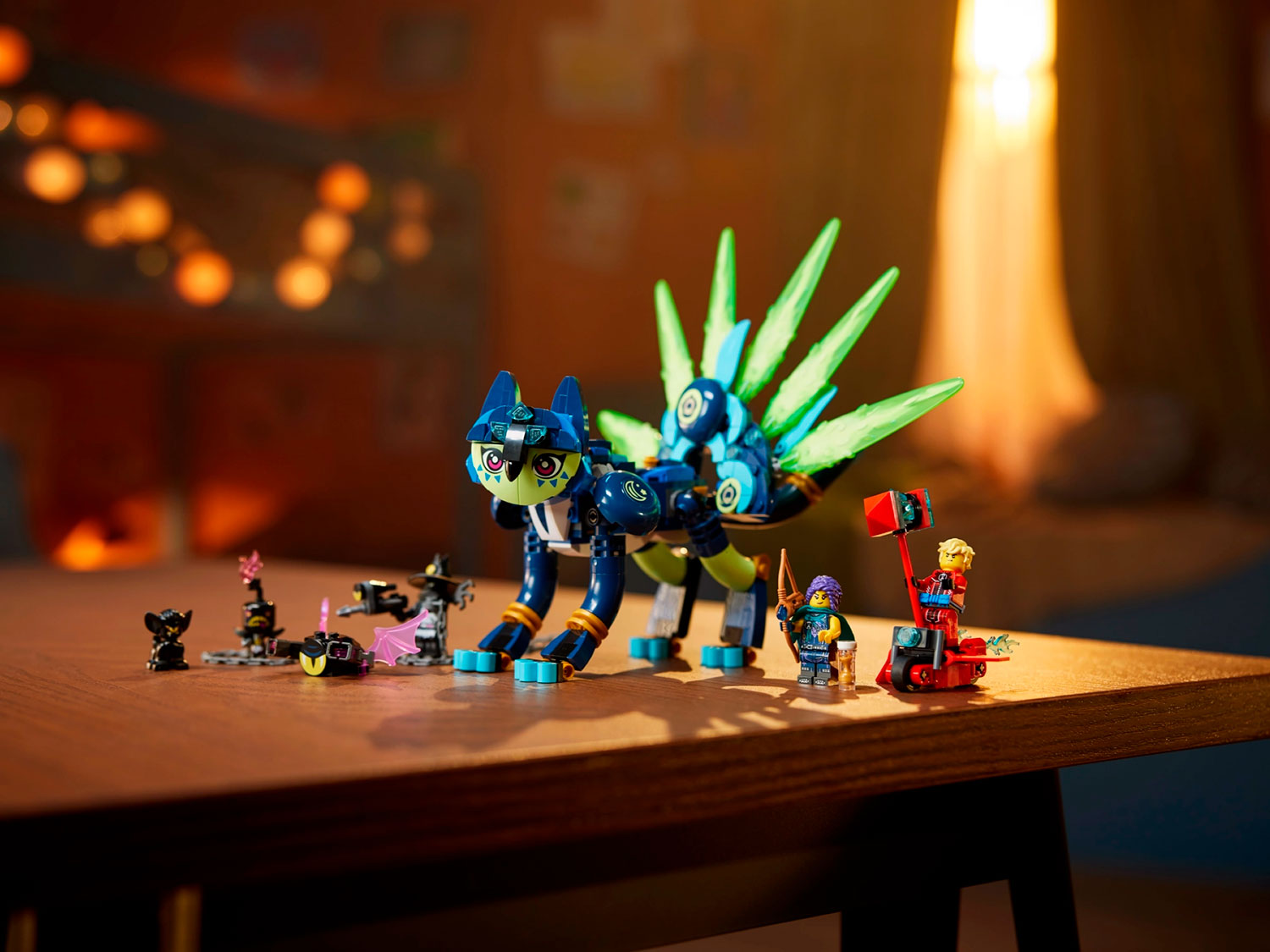Конструктор LEGO DREAMZzz Зои и кошка-сова Зиан блочный - фото 4