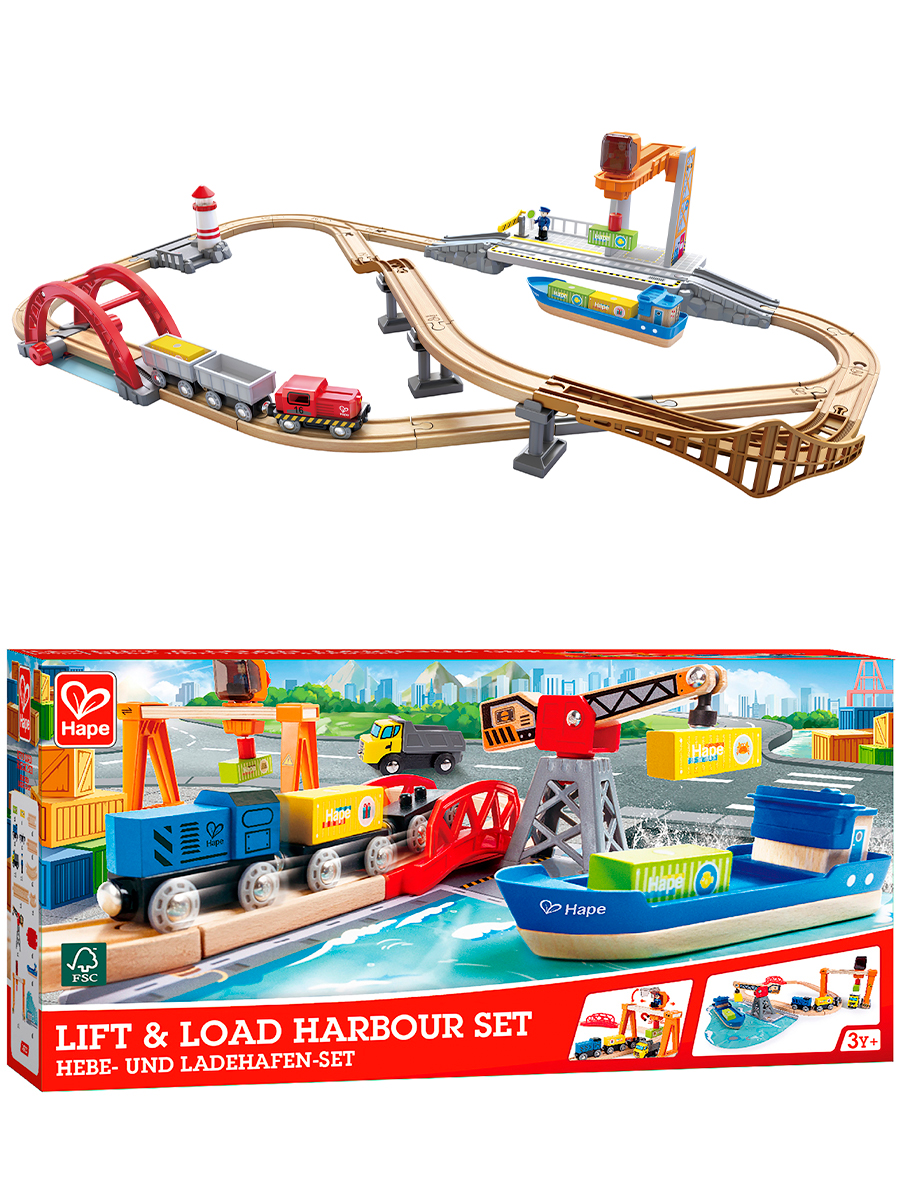 Набор железнодорожный Hape E3790_HP - фото 5