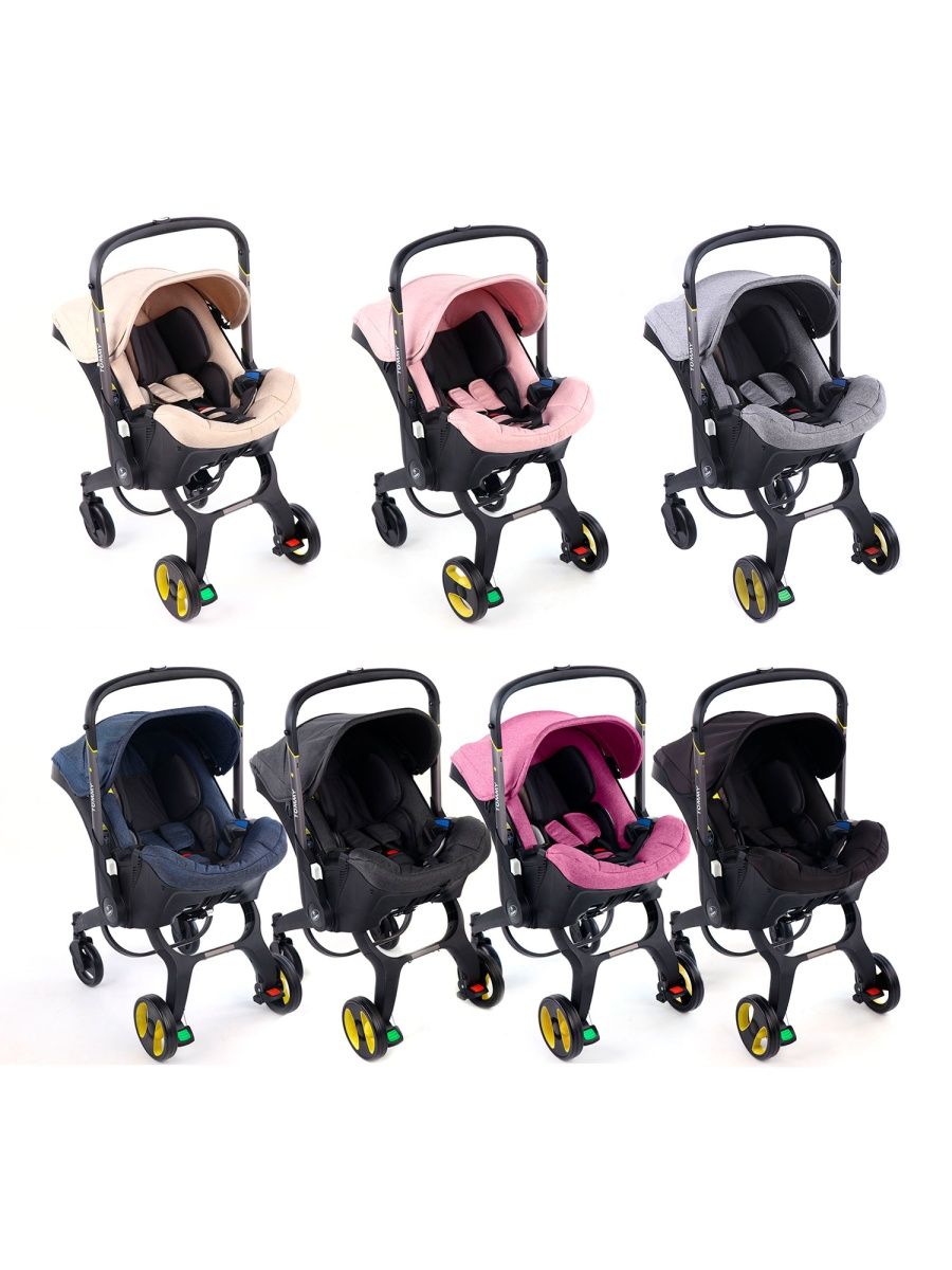 Коляска трансформер TOMMY Smart фиолетовый - фото 8