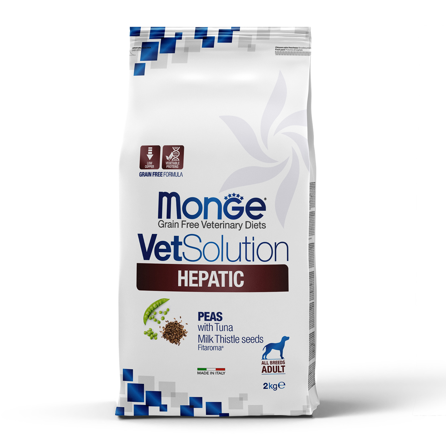Корм для собак диетический MONGE VetSolution Dog Hepatic Гепатик при заболеваниях печени 2кг - фото 5