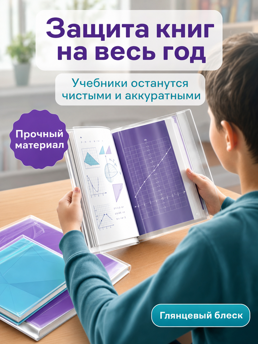 Обложка SCHOOLFORMAT 23 x 45 см - фото 2