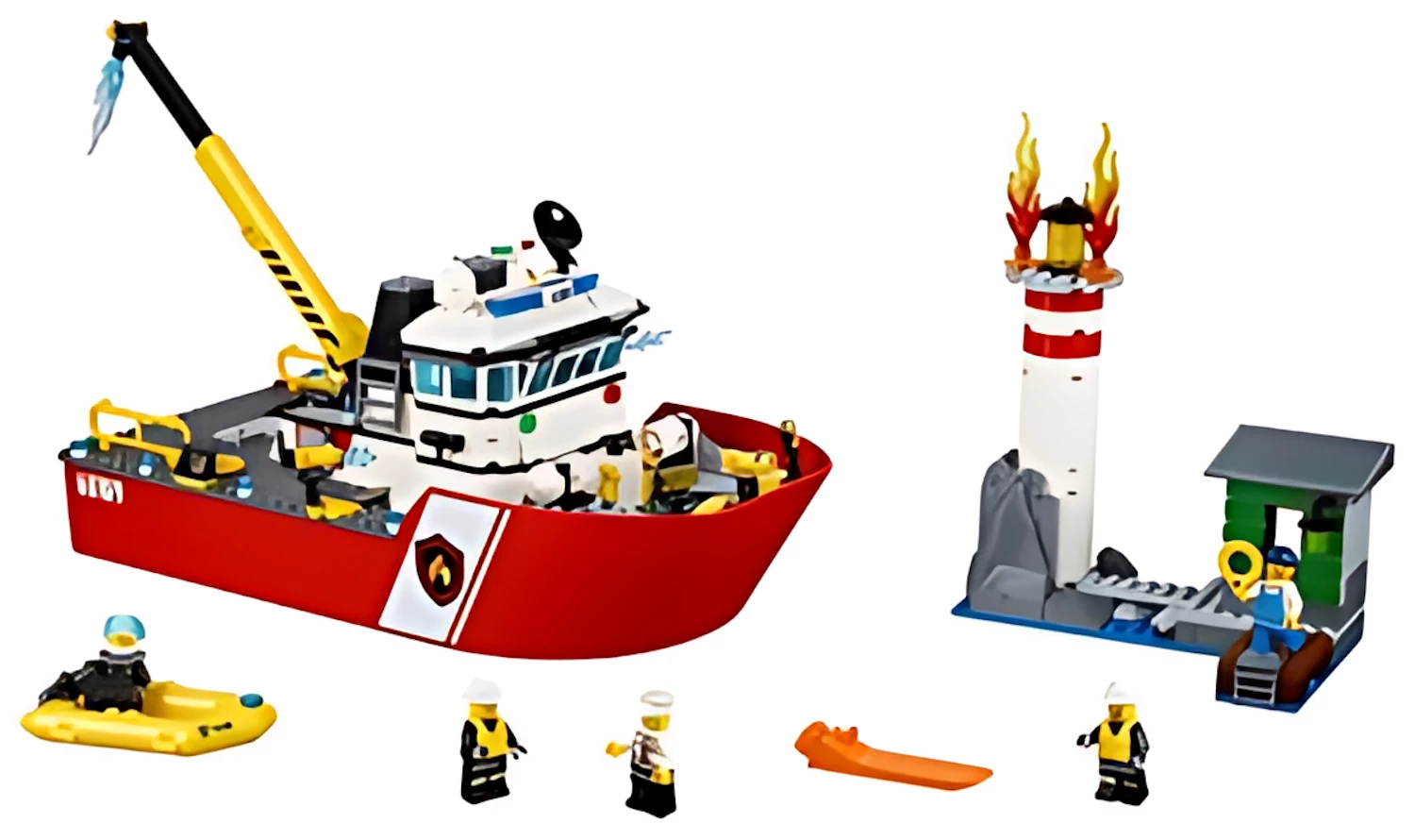 Конструктор LEGO City 60109 412 дет. - фото 1