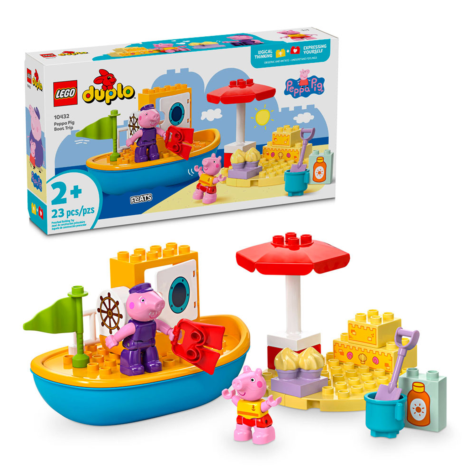 Конструктор LEGO DUPLO блочный - фото 1