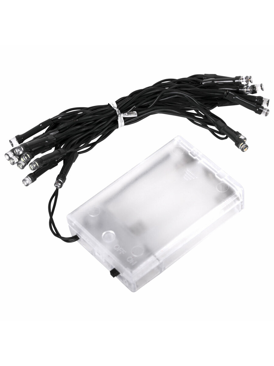 Новогодняя елка Золотая сказка искусственная декоративная 50 см зеленая с гирляндой и игрушками - фото 12