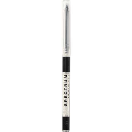 Автоматический карандаш для глаз Influence Beauty Spectrum гелевый стойкий тон 01 черный 0,28г