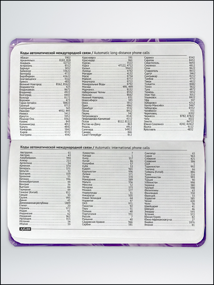 Ежедневник AXLER 64 лист. - фото 8