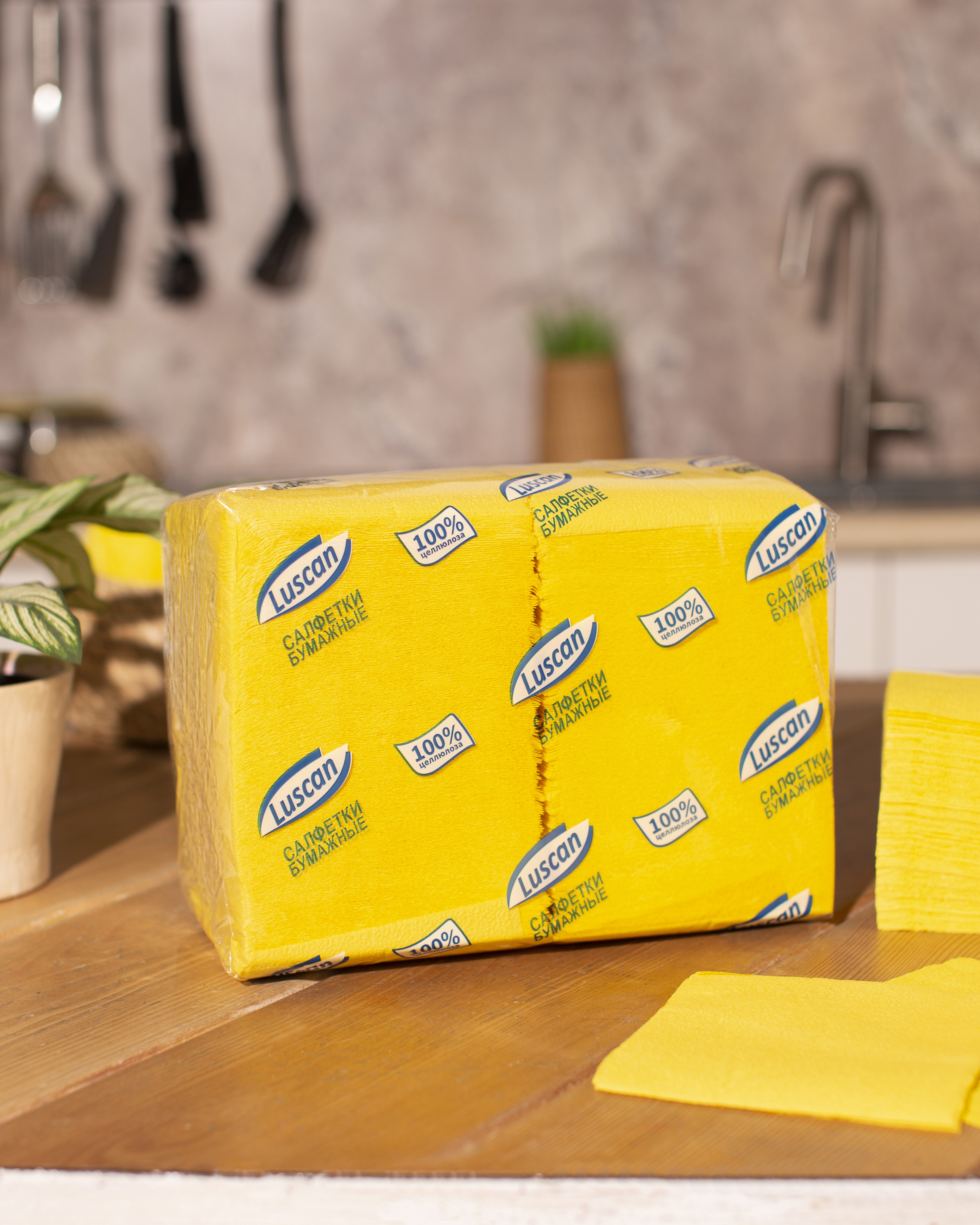 Бумажные салфетки Luscan - фото 4