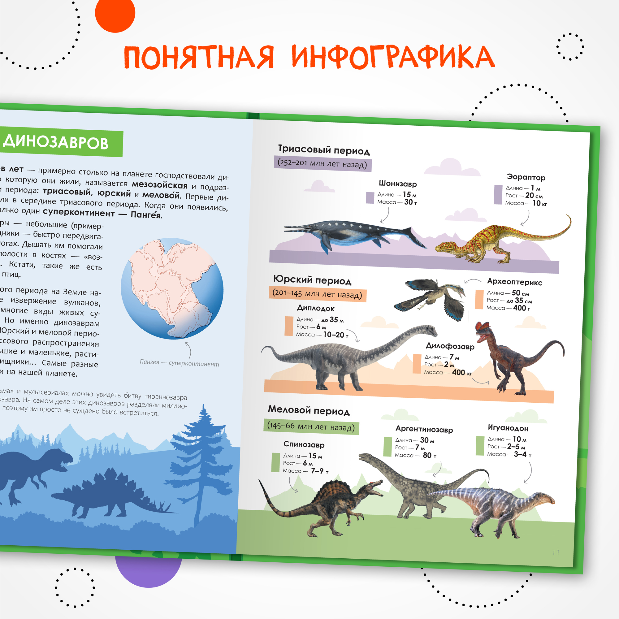 Набор МОЗАИКА kids Энциклопедии для мальчиков. 3 книги о динозаврах, транспорте и космосе - фото 14