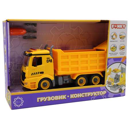 Конструктор Funky Toys Грузовик сборная игровая модель