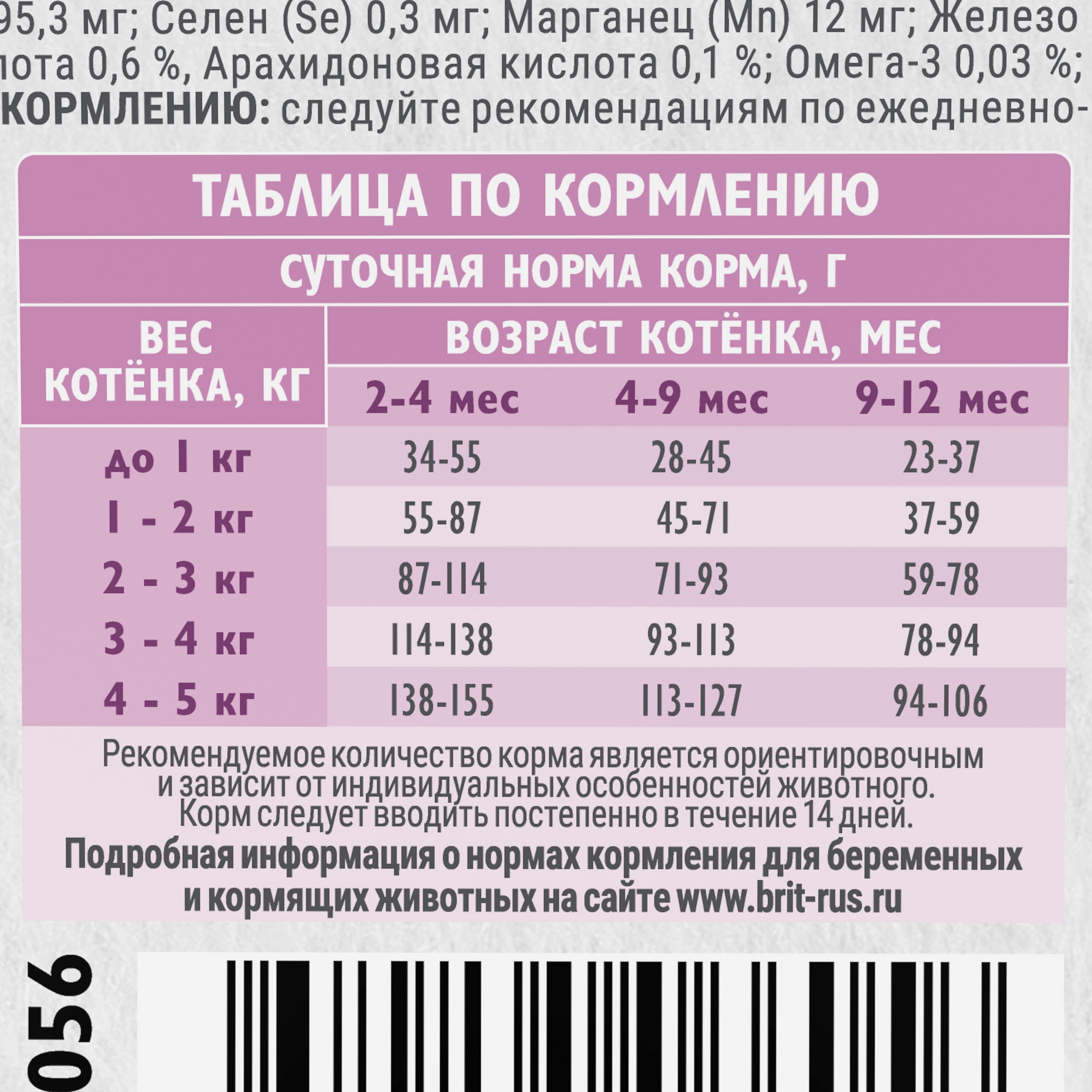 Корм для котят/беременных и кормящих кошек Brit Care 1.5кг индейка сухой - фото 5