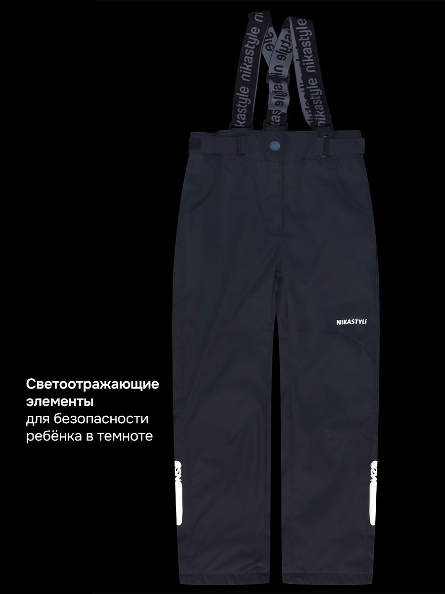 Брюки NIKASTYLE 2л3825 серый - фото 6