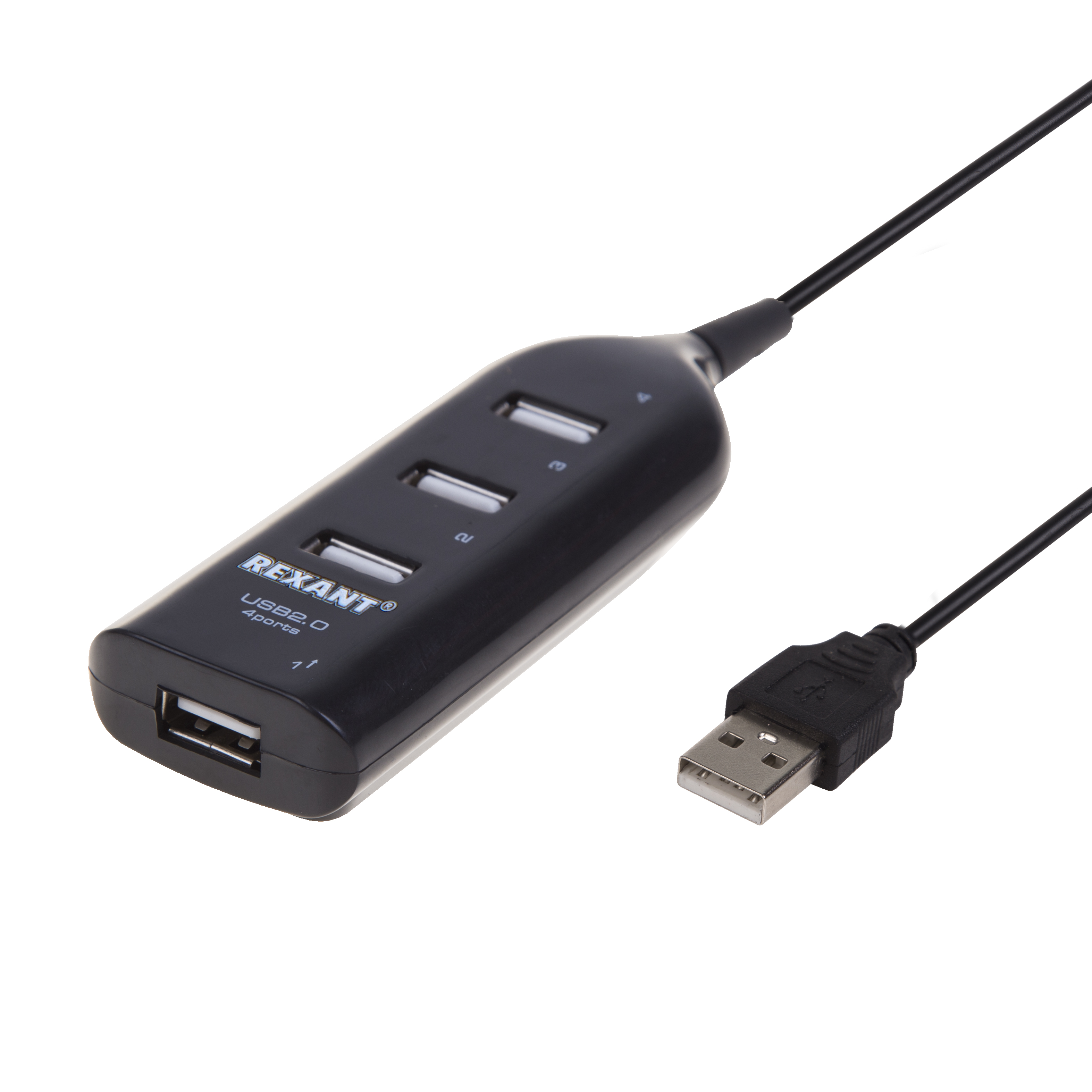 Разветвитель REXANT USB 2.0 на 4 порта - фото 3