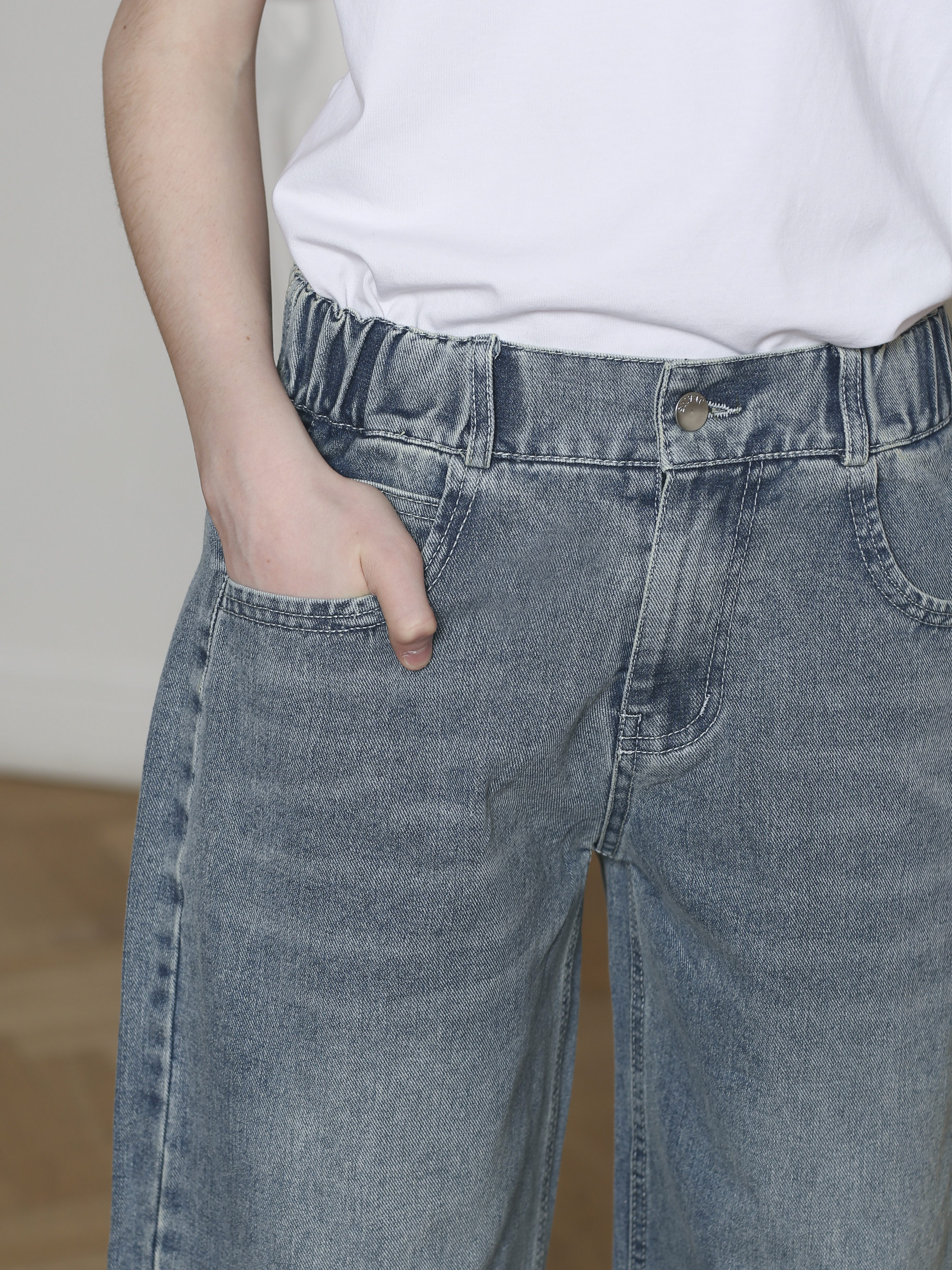 Джинсы-багги СИНИЙ МИР R171-IL - фото 8