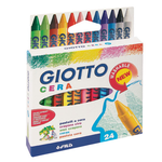 Восковые мелки GIOTTO 24 шт.
