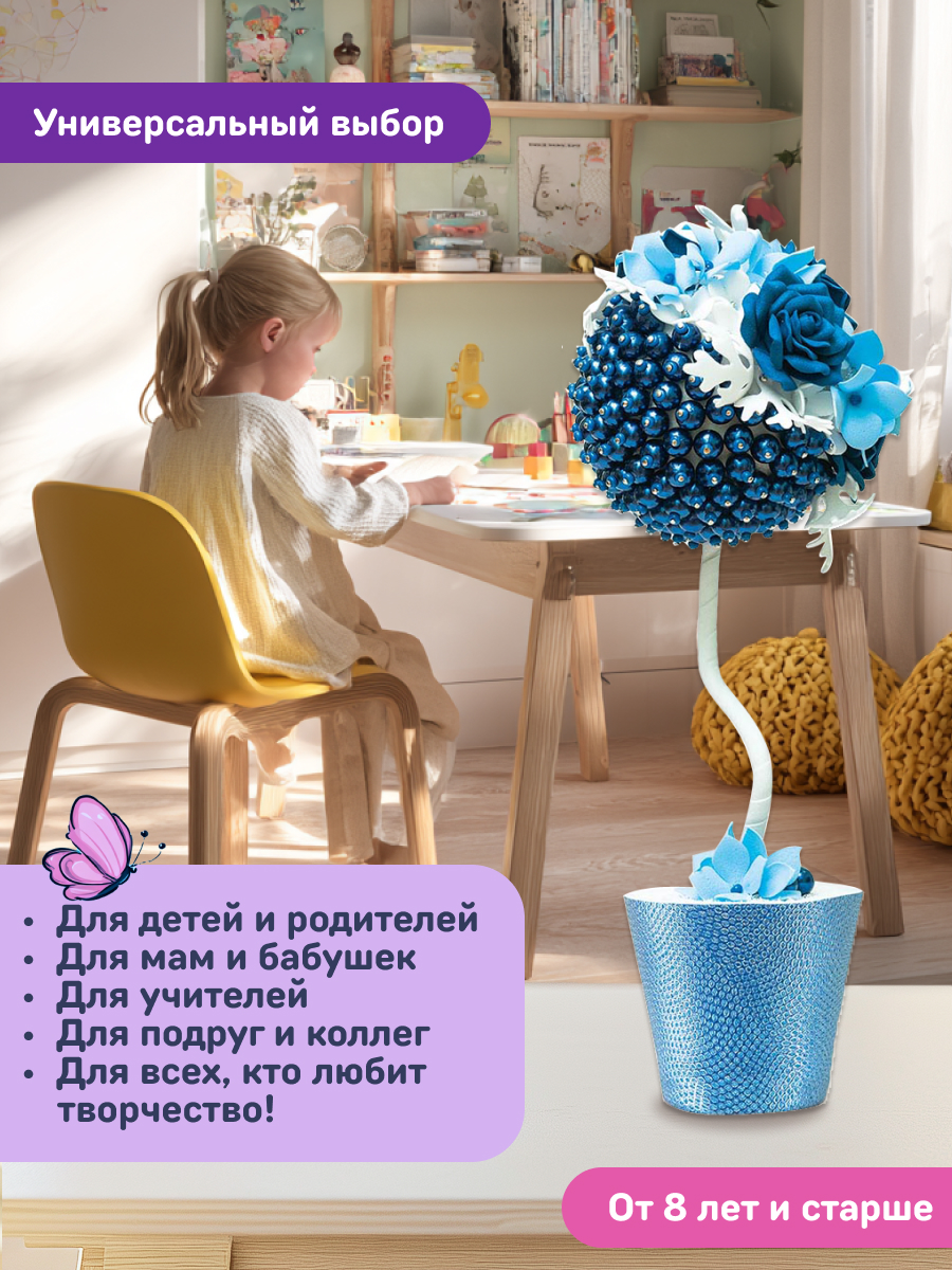 Набор для творчества Волшебная мастерская сборка Черничный бриз - фото 9