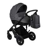Коляска 3в1 Indigo Coin темно-серый