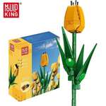 Конструктор Mould King Букет цветов Тюльпан