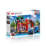 Конструктор SLUBAN Автосалон 14 см 302 дет.