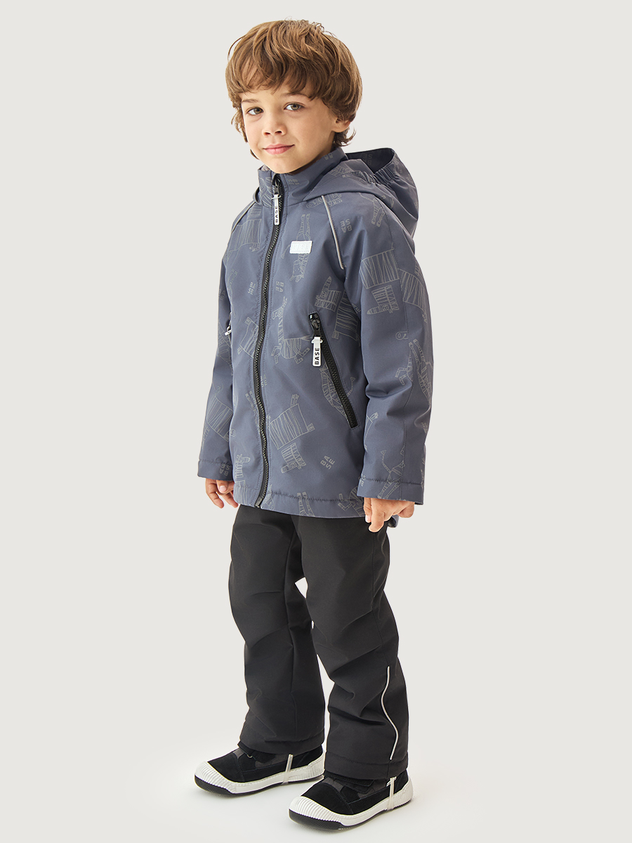 Комплект BASE by NIKASTYLE б7м10326 графит/черный - фото 1