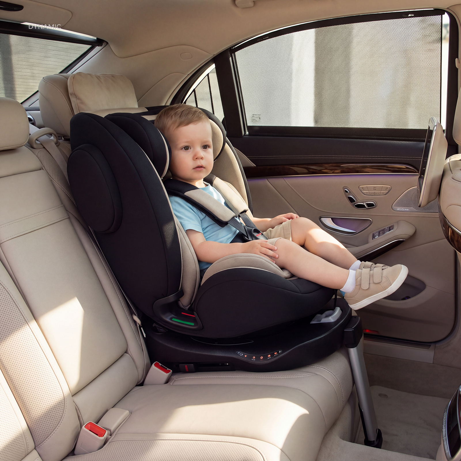 Автокресло Rant Basic Dynamic Isofix 0+/1/2/3 (0-36 кг) коричневый - фото 7