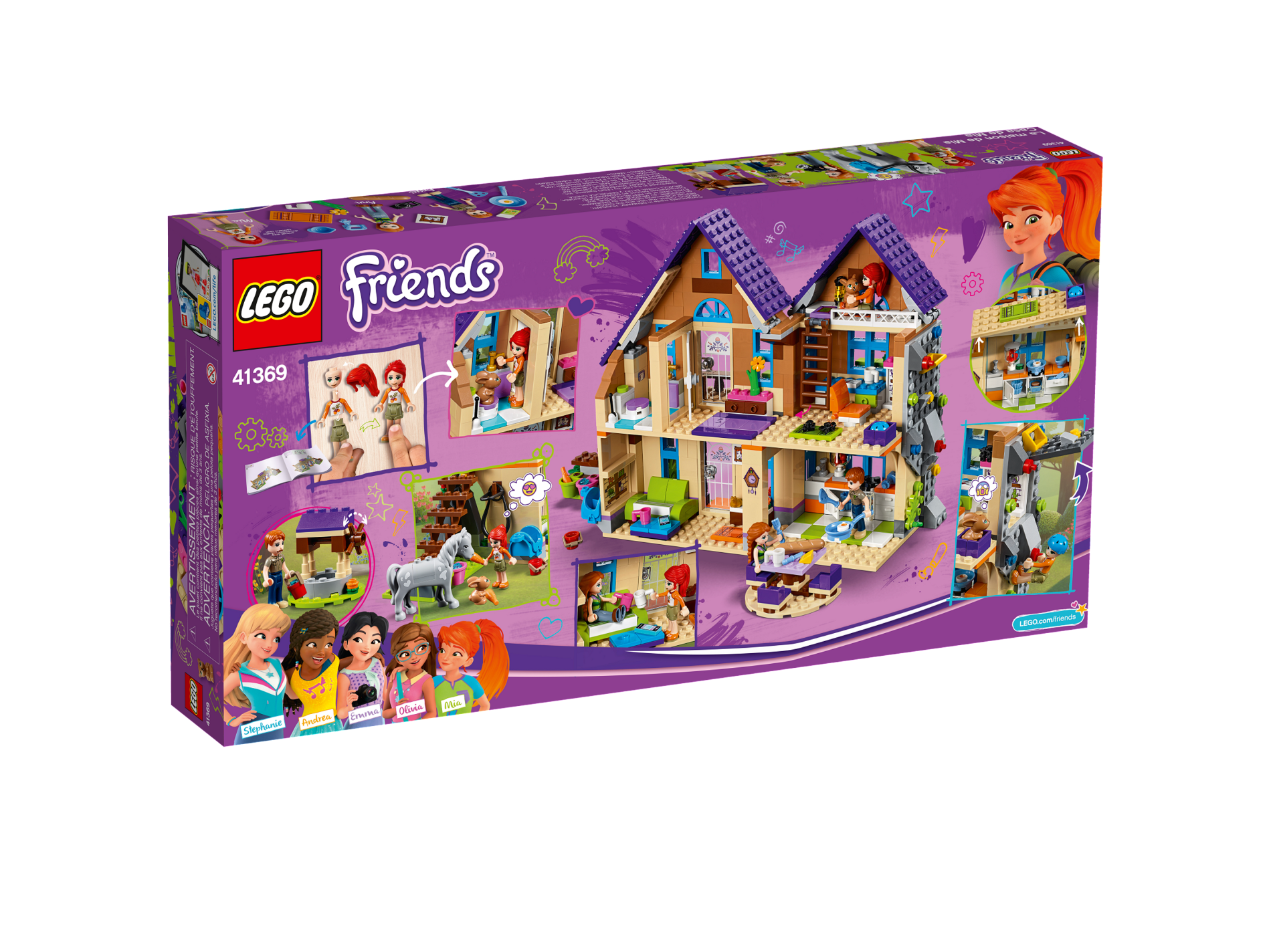 Конструктор LEGO Friends 41369 715 дет. - фото 6