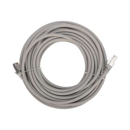 Патч-корд REXANT 10 метров Cat 6A 10G RJ45-RJ45 28AWG LSZH серый