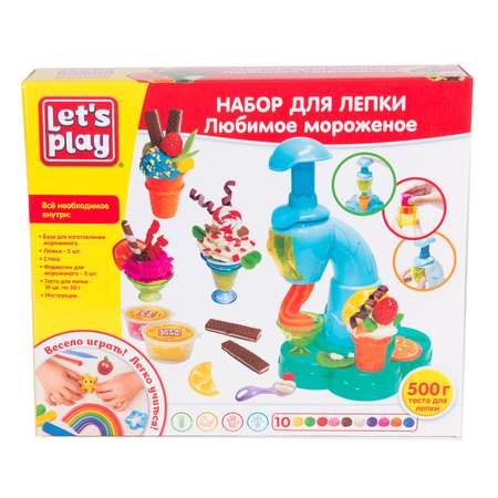 Тесто-пластилин Lets Play