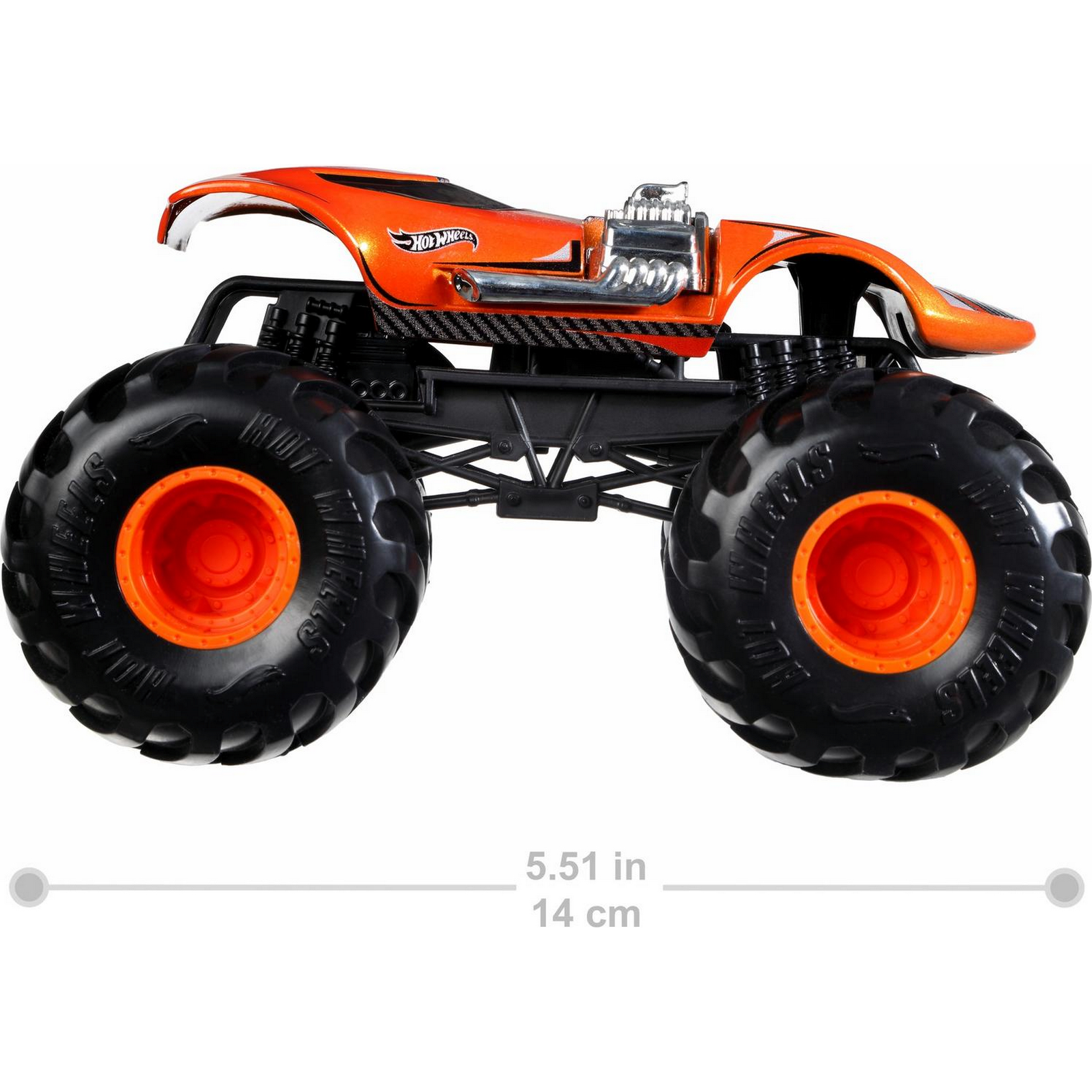 Автомобиль Hot Wheels Monster Tracks 1:24 FYJ83 - фото 5